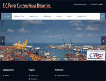 Tablet Screenshot of ecferrer.net